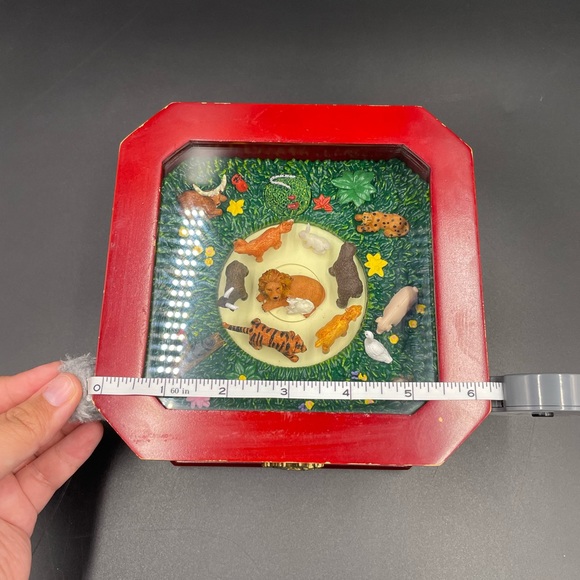 Mr. Christmas animals animated music box inspirational - Picture 9 of 11